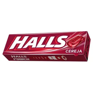 Bala Halls Sabor Cereja 28G