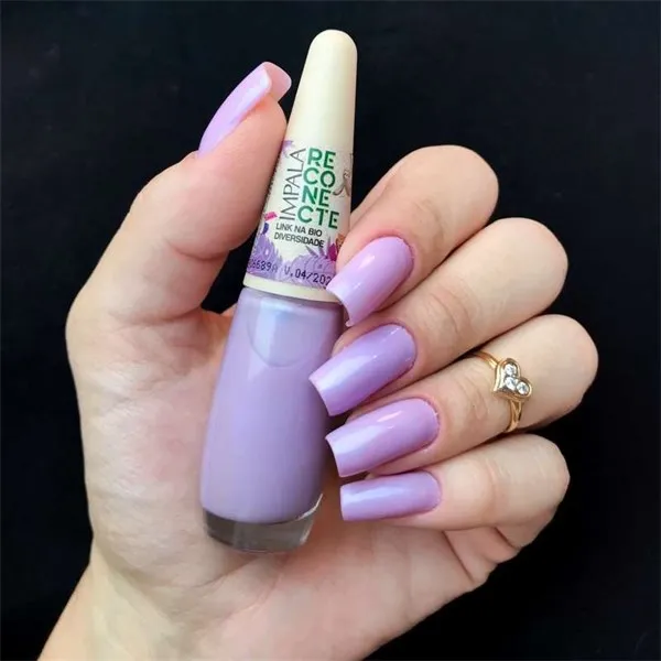 Esmalte Reconecte Link Na Bio Lilás Cremoso Longa Duração Impala Esmalte Impala Reconecte Link Na Bio - Impala