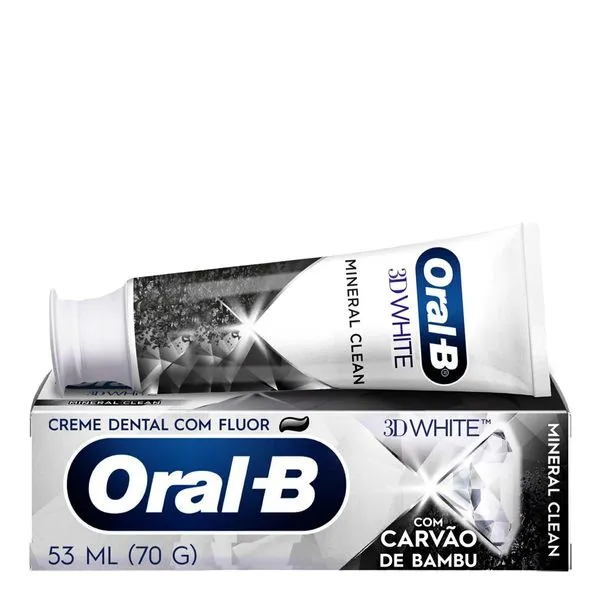 Pasta de Dente Oral-B 3D White Mineral Clean 70g