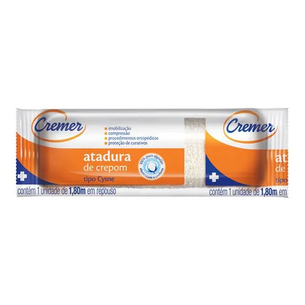 Atadura de Crepom 13 fios Cremer 12cm x 1,8M