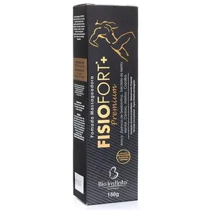 Pomada desodorante massageadora fisiofort+ premium bio instinto 150g