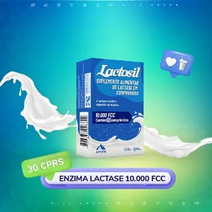 Lactosil 10000 FCC 30 Comprimidos