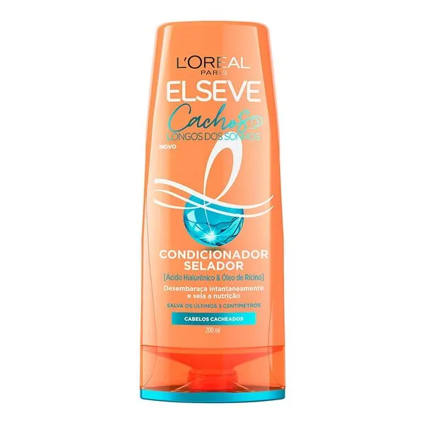 Condicionador Elseve L'Oréal Paris Selador Cachos Longos dos Sonhos 200ml