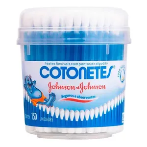Hastes Flexíveis Cotonetes 150 Unidades