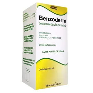 Benzoderm 250mg Emulsão Tópica 100ml