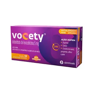 Vocety Com 10 Comprimidos Revestidos 5mg