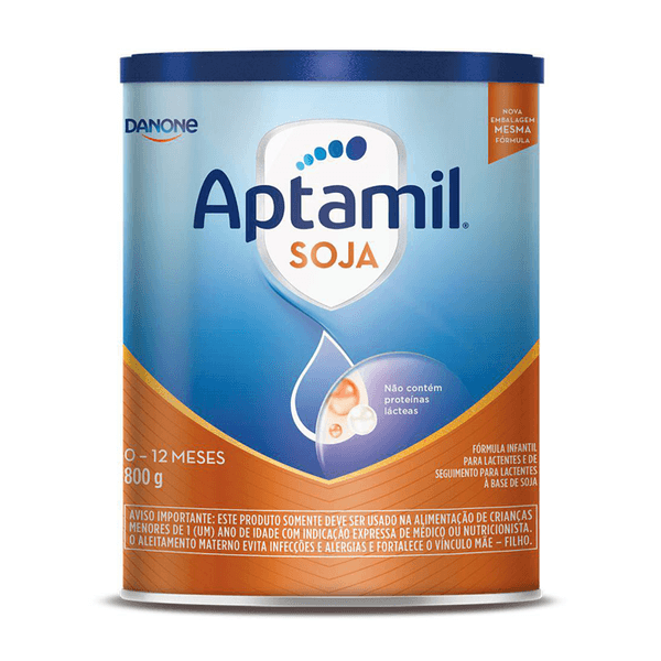 Fórmula Infantil Aptamil ProExpert Soja 2 0 a 12 Meses 800g Fórmula Infantil Aptamil ProExpert Soja 2 800g