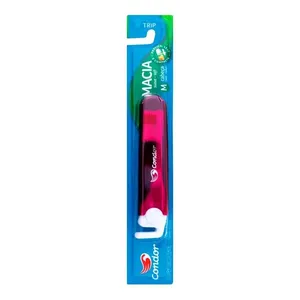 Escova Dental Condor Trip Cabeça M 1 Unidade
