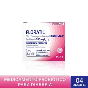Floratil 200mg Em Pó 4 Envelopes
