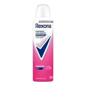 Desodorante Antitranspirante Aerosol Feminino Rexona Powder Dry 72 horas 150ml