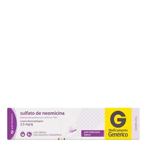 Sulfato de Neomicina Genérico Prati Donaduzzi 20gr Pomada