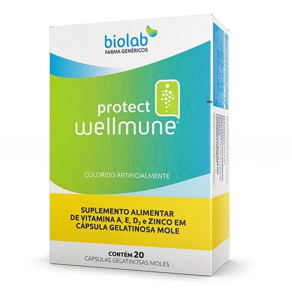 Protect Wellmune 20 Cápsulas Gelatinosas Moles