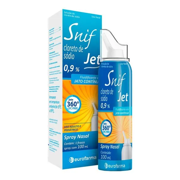 Descongestionante Nasal Snif Jet AD 0,9% 100ml Spray