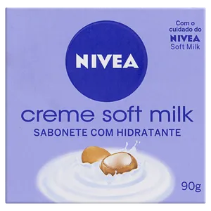 Nivea Sabonete Soft Milk 90G @
