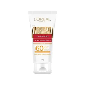 Protetor Solar L'oréal Paris FPS60 Expertise Antirrugas Com Cor 50g
