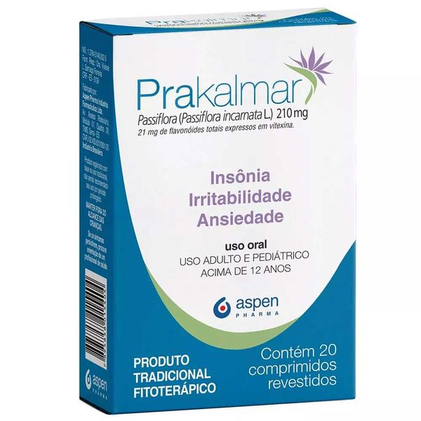 Prakalmar 20 comprimidos