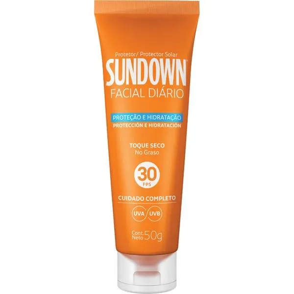 Protetor Solar Facial Sundown 50 g Fps30