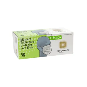 Mascara Descarpack com 50 unidades