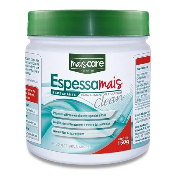 Espessante Espessa Mais Clean Mais Care 150g