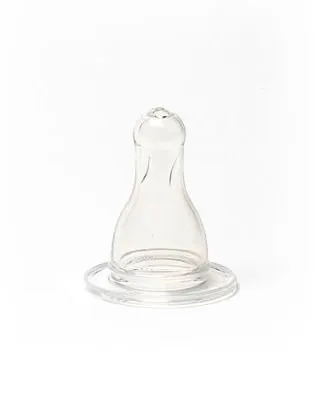 Bico de Mamadeira Silicone Bico Redondo Tamanho 2 Maior 6 Meses Fly Colors