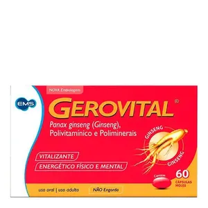 Polivitamínico Gerovital EMS 60 Cápsulas