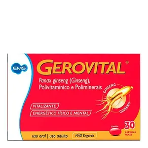 Polivitamínico Gerovital 30 Cápsulas