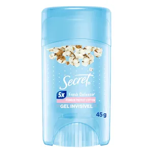 Desodorante Antitranspirante em Barra Secret Gel Algodão 45g