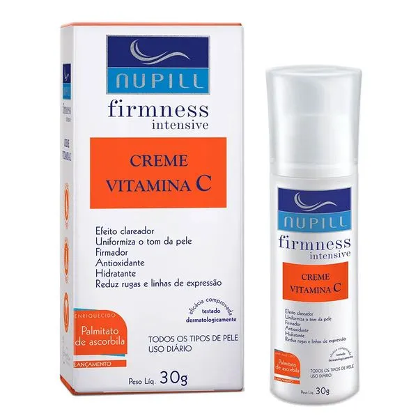 Creme Vitamina C Nupill Firmness Intensive 30g