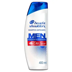Shampoo Anticaspa Head & Shoulders Fragrância Poderosa Old Spice 400ml