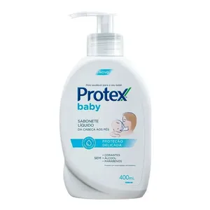 Sabonete Líquido Para Bebê Protex Baby Delicate Care 400ml