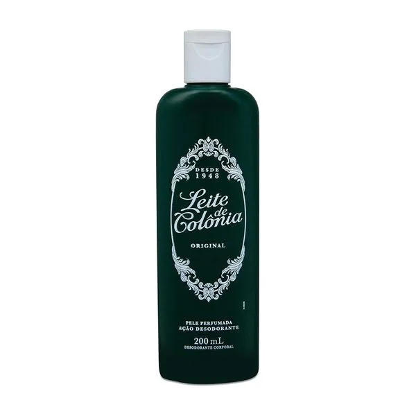 Loção Corporal Tradicional 200ml Leite de Colônia Loção Leite Colônia Tradicional 200Ml - Leite De Colonia