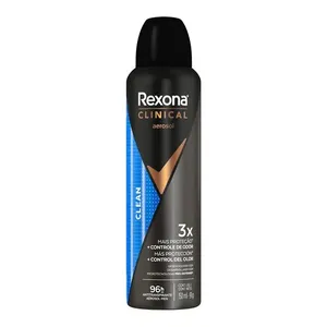 Desodorante Antitranspirante Rexona Men Clinical Aerosol 150ml