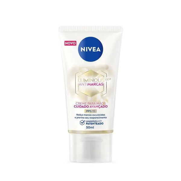 Creme de Mãos Nivea Luminous630 Antispot FPS 15 50g