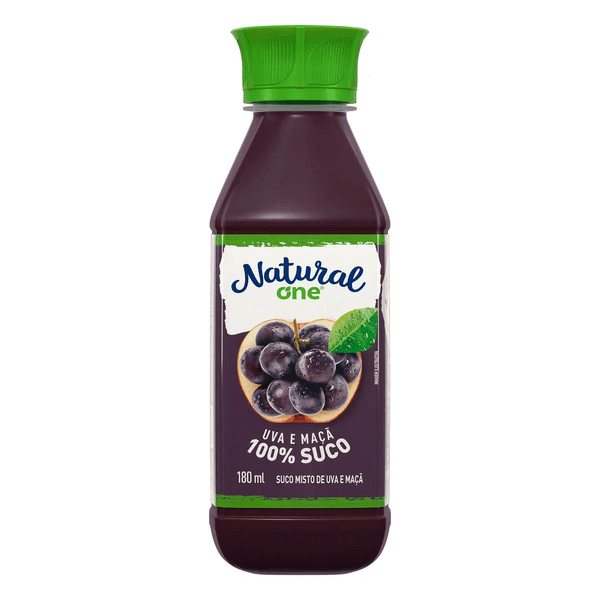 Suco Natural One uva e maçã 180ml