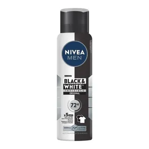 Desodorante Aerossol Nivea Masculino Invisible BlackWhite 150ml