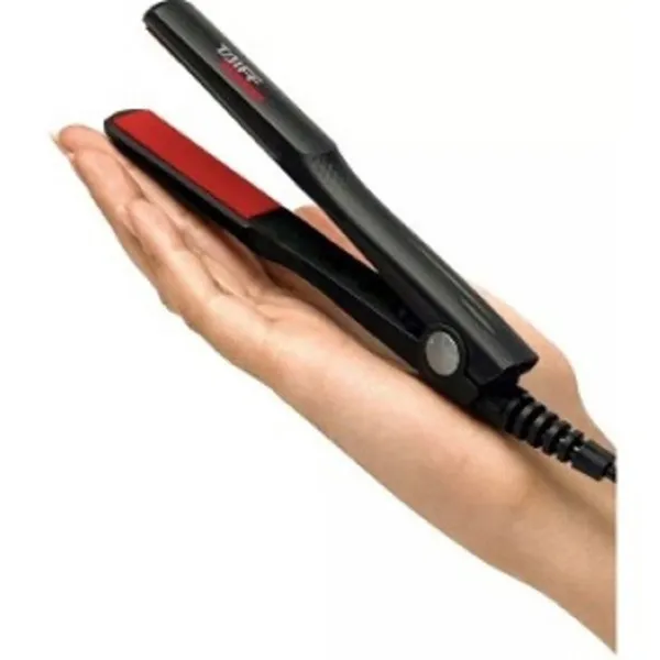 Prancha Alisadora PTC Cerâmica Preta 42-46W Bivolt Taiff Aparelho Prancha Alisamento Taiff Sup Mini Bivolt - Taiff