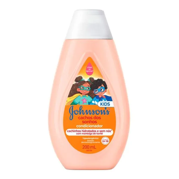 Condicionador Johnson's Cachos Dos Sonhos 200ml