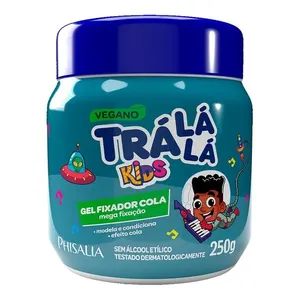 Gel Fixador Infantil Trá Lá Lá Kids Mega Fixação 250g