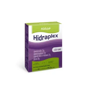 Hidraplex 27,9g Sabor Uva Pó para Solução Oral 4 Envelopes