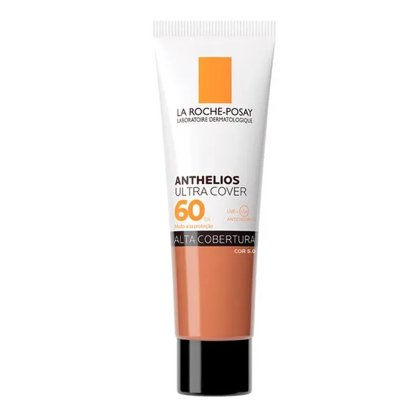 Protetor Solar Facial La Roche-Posay FPS 60 Anthelios Ultra Cover Cor 5.0 30g