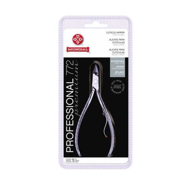Alicate de Cutícula Mundial Profissional Premium 772