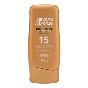 Protetor Solar Corporal Com Cor Cenoura & Bronze FPS 15 110ml