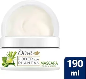 Máscara de Tratamento Dove Poder das Plantas Força + Bambu 190ml