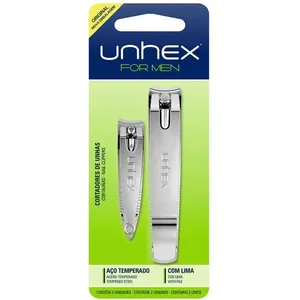 Cortador de Unhas Unhex Conjunto Mãos e Pés 2 unidades