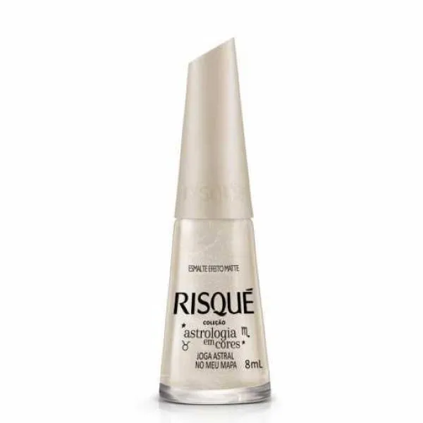 Esmalte Astral No Meu Mapa Matte Vibrante 8 mL Risque Esmalte Risque Matte Astral No Meu Mapa - Risque