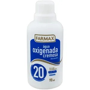 Água Oxigenada Farmax Descolorante Cremosa 20 Volumes 90ml