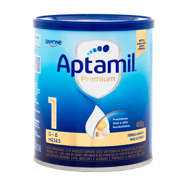 Fórmula Infantil Aptamil Premium 1 0 A 6 Meses 400g Fórmula Infantil Aptamil Premium 1 400g