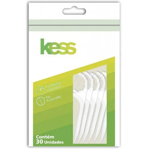Fio Dental Kess Individual 30 unidades