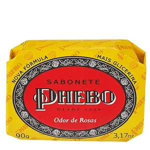 Sabonete Phebo Odor Rosas 90g Sabonete Em Barra Phebo Odor De Rosas 90g