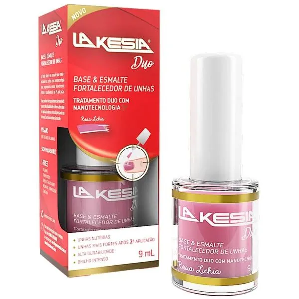 Esmalte LaKesia Duo Rosa Lichia 9ml